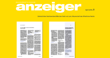 Veröffentlichung “Terminausfälle und deren wirtschaftliche Auswirkungen” im “Zahnärztlichen Anzeiger”